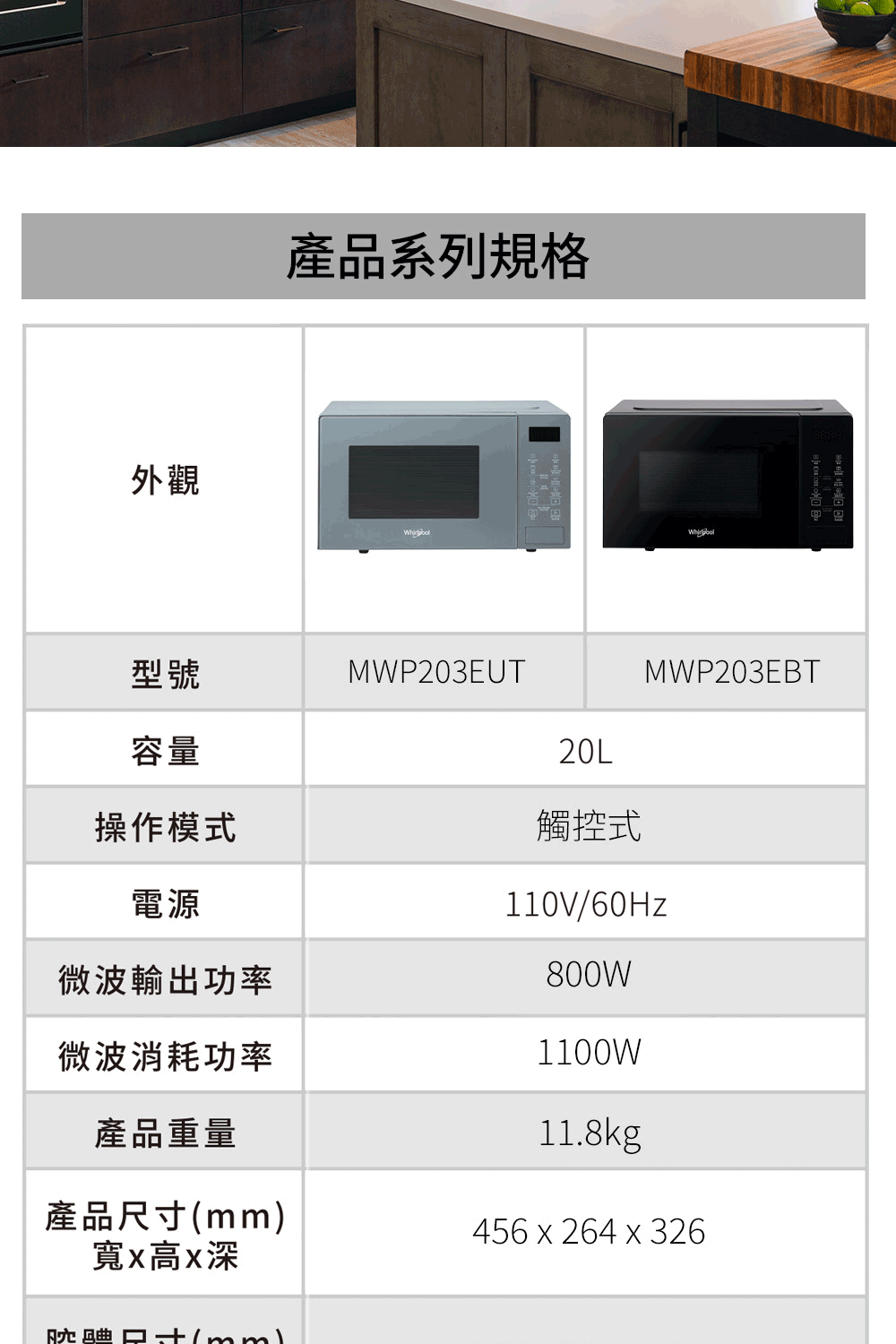 Whirlpool惠而浦 MWP203EBT - 詳情7