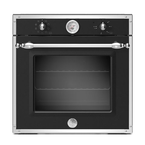 義大利BERTAZZONI 博塔隆尼傳承系列嵌入式電烤箱F609HEREKTNE(220V/60Hz)(霧黑/不鏽鋼框)
