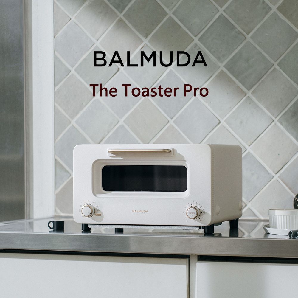 BALMUDA The Toaster Pro 蒸氣烤麵包機 專業版 K11C-SE(白/金)