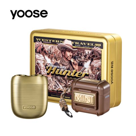 【 yoose 有色】MINI 2.0 全合金隨身電動刮鬍刀 - 賞金獵人