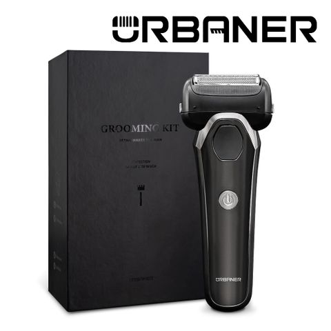 URBANER 奧本電剪 奧本頂級水洗3D浮動電動刮鬍刀MB-344