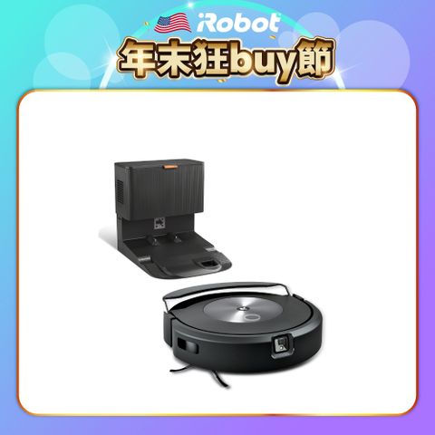 iRobot 【美國機器人】 Roomba Combo j7+ 自動集塵掃+避障+掃拖合一機器人 總代理保固1+1年