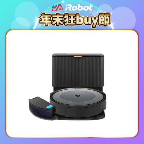 iRobot 美國 Roomba Combo i5+ 自動集塵掃拖機器人 總代理保固1+1年(Roomba i3+升級版)