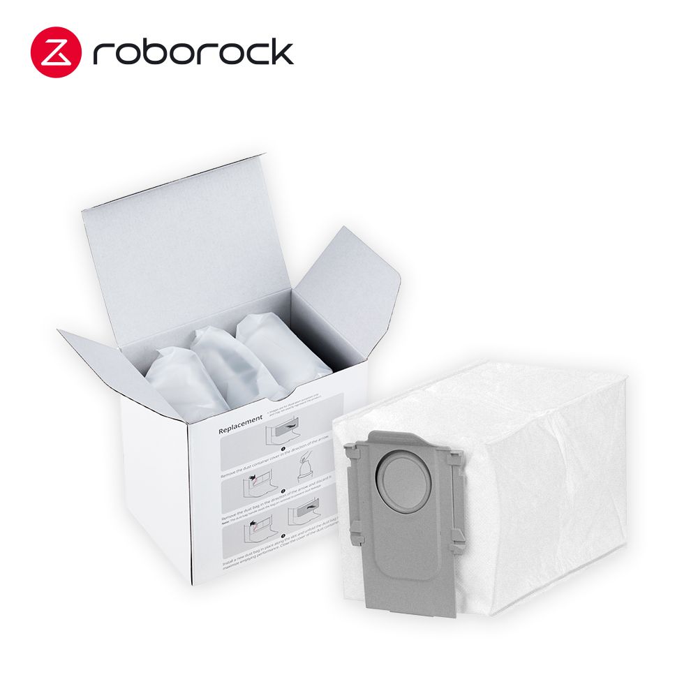 Roborock 石頭科技 石頭 掃地機器人Q Revo拋棄式2.7L塵袋(3入)