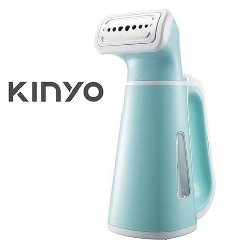 【南紡購物中心】 【KINYO】手持小巧蒸氣掛燙機-藍色 HMH8450