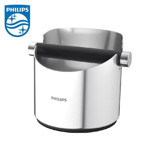 PHILIPS 飛利浦 PHILIPS 咖啡渣桶CA8018/10+Saeco 感溫拉花缸CA8003/10