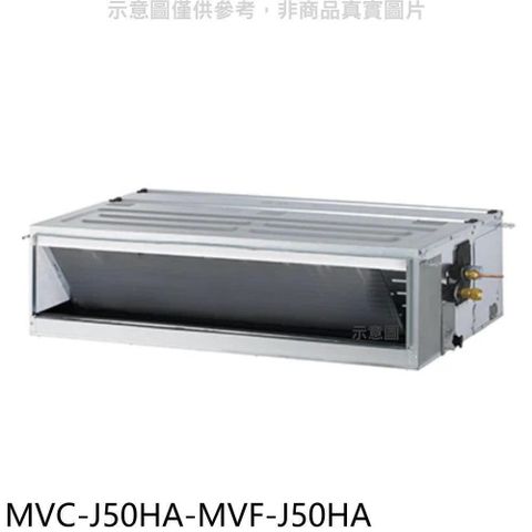 【南紡購物中心】 美的【MVC-J50HA-MVF-J50HA】變頻冷暖吊隱式分離式冷氣(含標準安裝