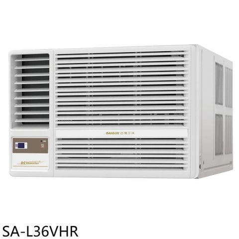 【南紡購物中心】 SANLUX台灣三洋【SA-L36VHR】R32變頻冷暖左吹窗型冷氣(含標準安裝