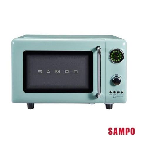 【南紡購物中心】 【SAMPO 聲寶】20L微電腦平台式經典美型微波爐(RE-C020PM)