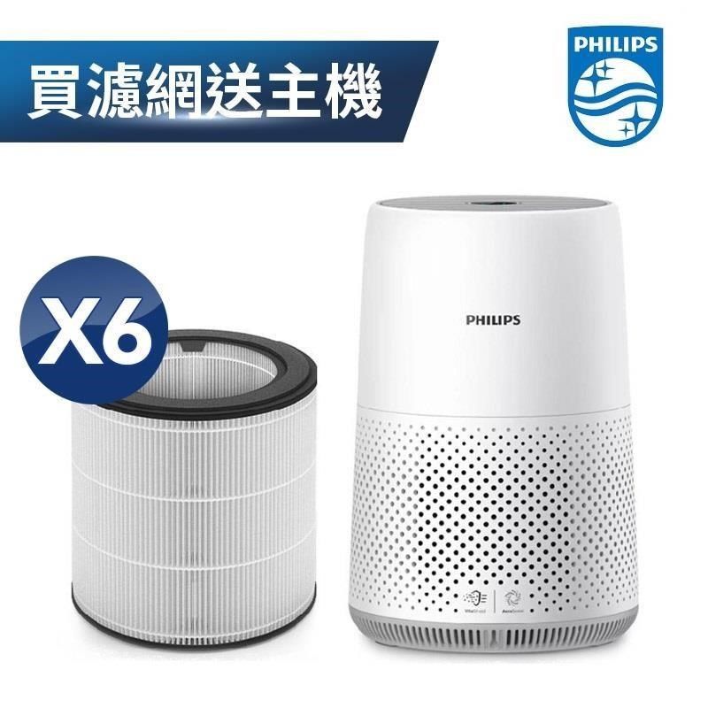 飛利浦PHILIPS】HEPA+活性碳濾網6組(FY0194) - PChome 24h購物