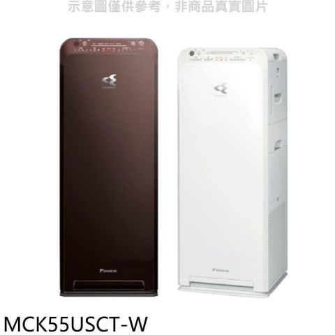 DAIKIN 大金 【南紡購物中心】 【MCK55USCT-W】12.5坪空氣清淨機 白色