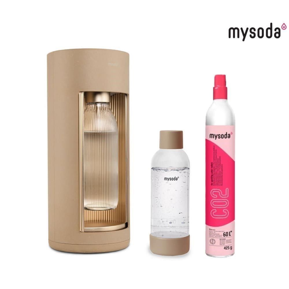  【南紡購物中心】 芬蘭mysodaGLASSY氣泡水機-絲楠金 GL004-DO 