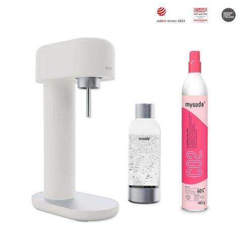mysoda 沐樹得 Ruby氣泡水機-樹冰白 RB003-WS