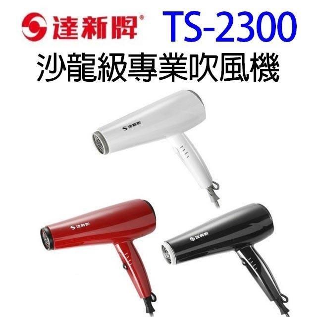  【南紡購物中心】 達新 TS-2300 沙龍級專業吹風機(顏色隨機出貨)