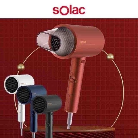 【南紡購物中心】 SOLAC 負離子生物陶瓷吹風機 / SHD-508/