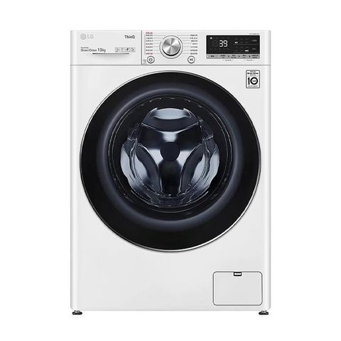 LG 樂金 【南紡購物中心】 【WD-S13VDW】13公斤滾筒洗衣機(蒸洗脫烘)冰磁白(含標準安裝)