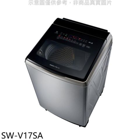【南紡購物中心】 SANLUX台灣三洋【SW-V17SA】17公斤變頻防鏽不鏽鋼洗衣機(含標準安裝)