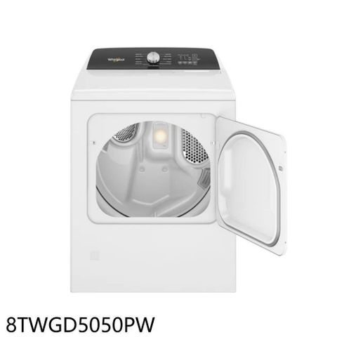 【南紡購物中心】 惠而浦【8TWGD5050PW】12公斤瓦斯型直立烘衣機乾衣機(含標準安裝