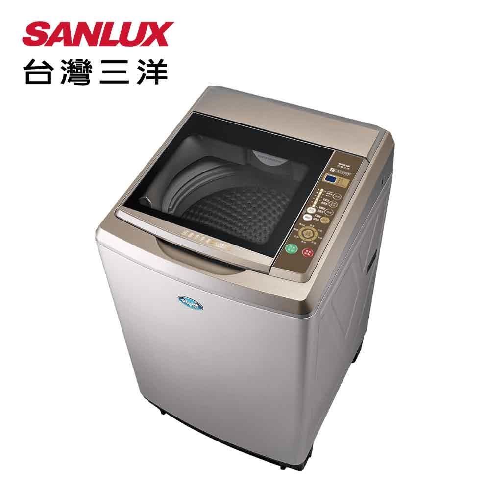 SANLUX 台灣三洋 16公斤《定頻》內外不鏽鋼超音波洗衣機SW-16AS7