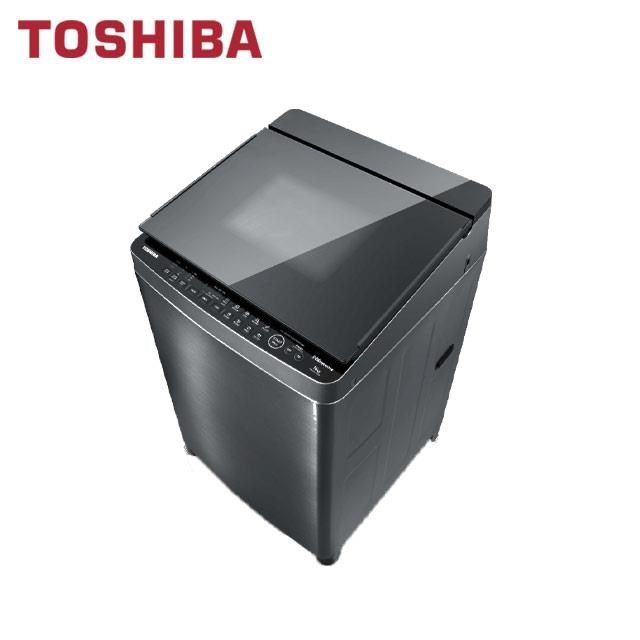 TOSHIBA 東芝 16公斤《變頻-洗脫》超微奈米泡泡直立式洗衣機AW-DMUK16WAG(SS)