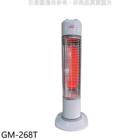 【南紡購物中心】 G.MUST【GM-268T】台灣通用科技自動擺頭定時碳素電暖器台灣製電暖器