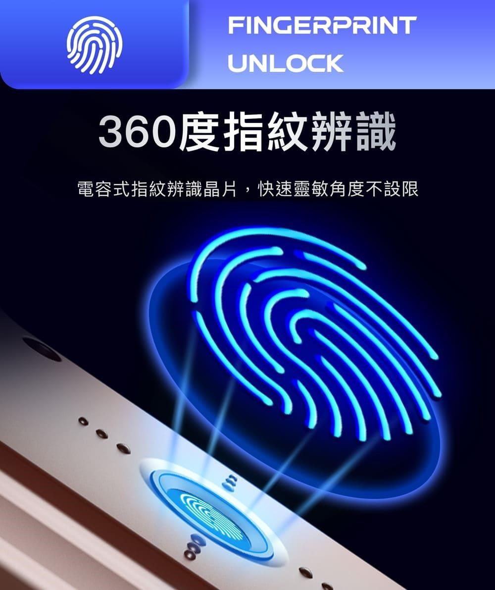 FINGERPRINTUNLOCK360度指紋辨識電容式指紋辨識晶片,快速靈敏角度不設限