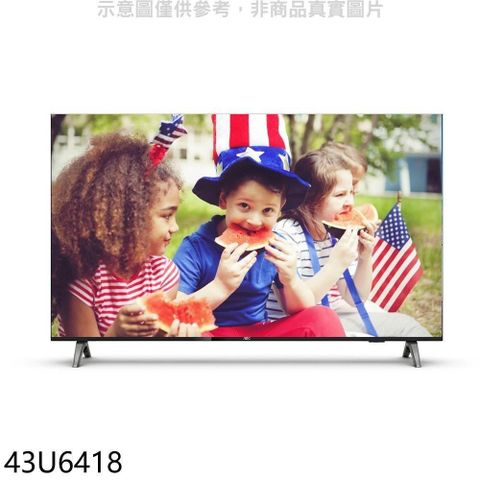 【南紡購物中心】 AOC美國【43U6418】43吋4K聯網電視
