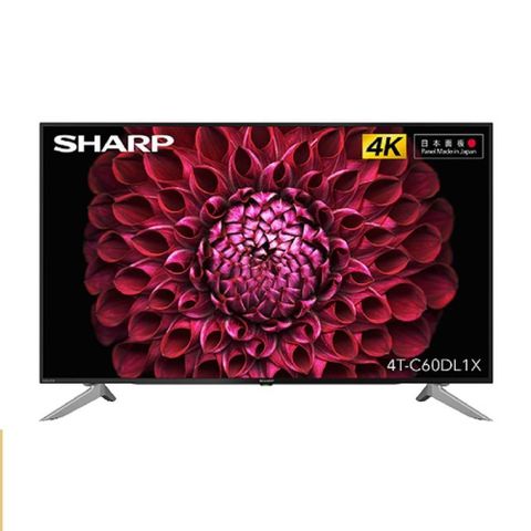 【南紡購物中心】 SHARP 夏普 60型4K Android TV 顯示器 4T-C60DL1X 無視訊盒 送基本安裝