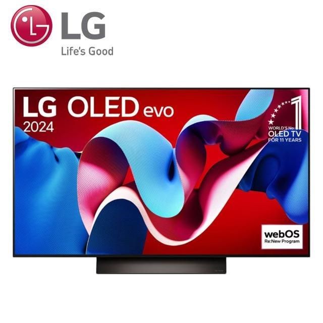 LG 樂金 65型《OLED》4K AI 語音物聯網智慧顯示器OLED65C4PTA