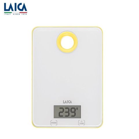 【LAICA 萊卡】彩色電子料理秤/廚秤 KS1030 黃色