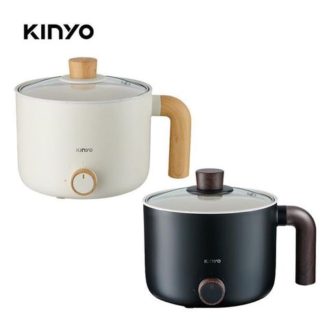 【南紡購物中心】 KINYO 1.2L 多功能陶瓷美食鍋 FP0876 快速開鍋 美食上桌