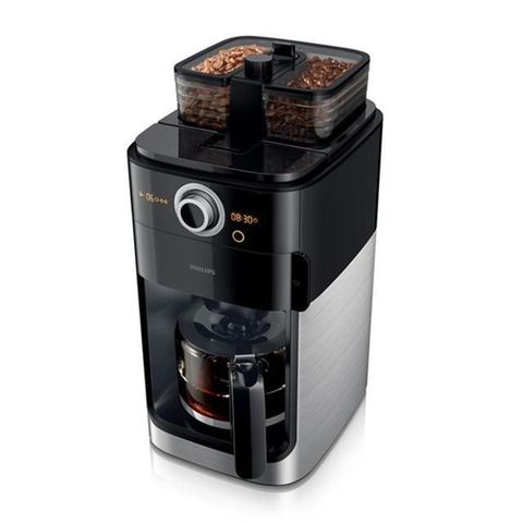 【南紡購物中心】 飛利浦 雙豆槽全自動研磨咖啡機 HD7762