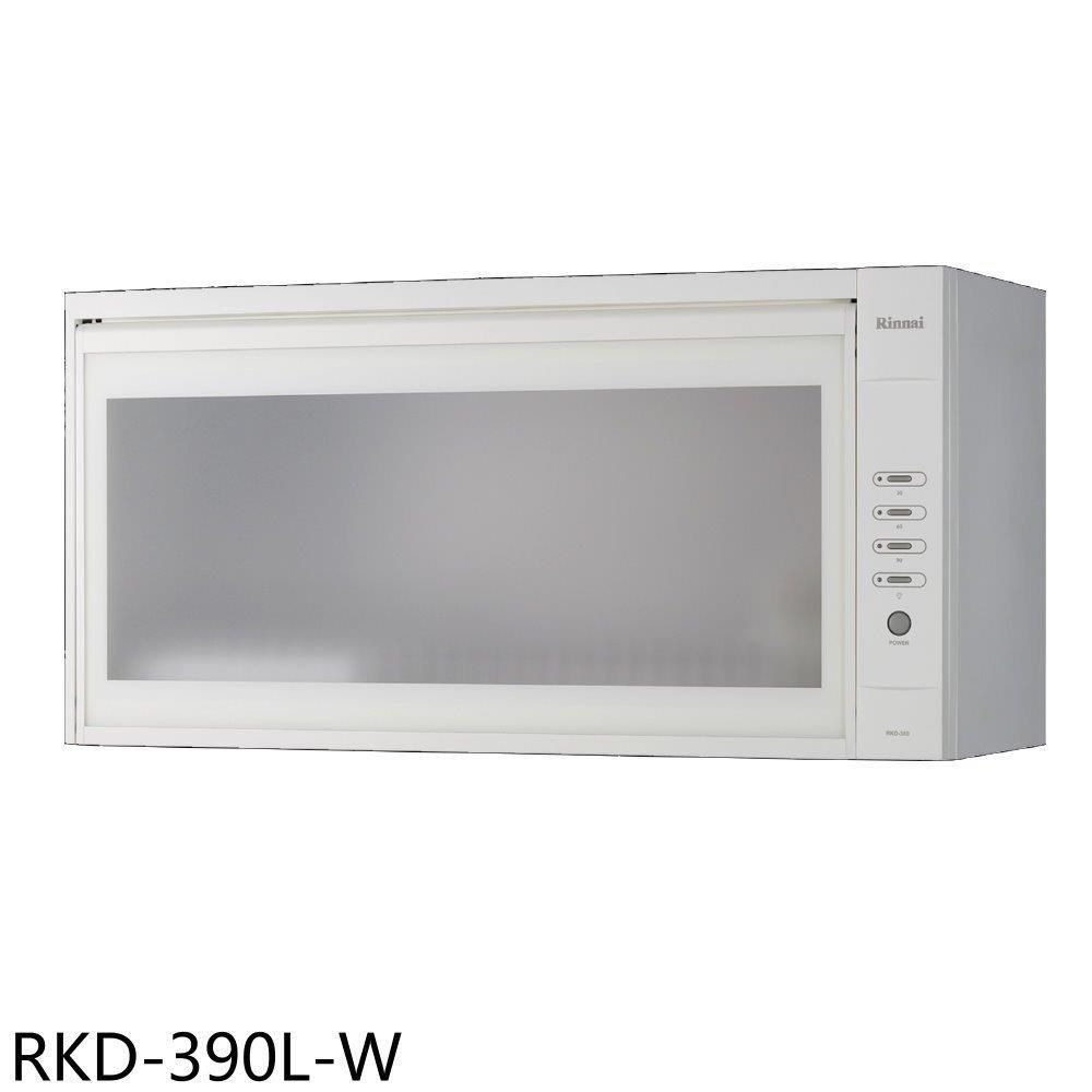 Rinnai 林內 【南紡購物中心】 【RKD-390L-W】懸掛式標準型白色90公分烘碗機(全省安裝)