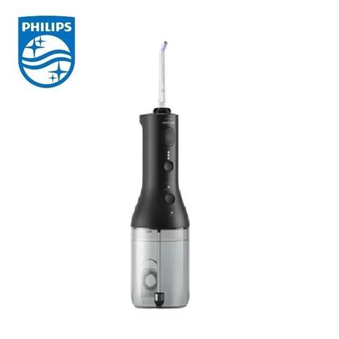 【飛利浦 PHILIPS】Sonicare X型水流電動沖牙機 黑 (HX3826/33)