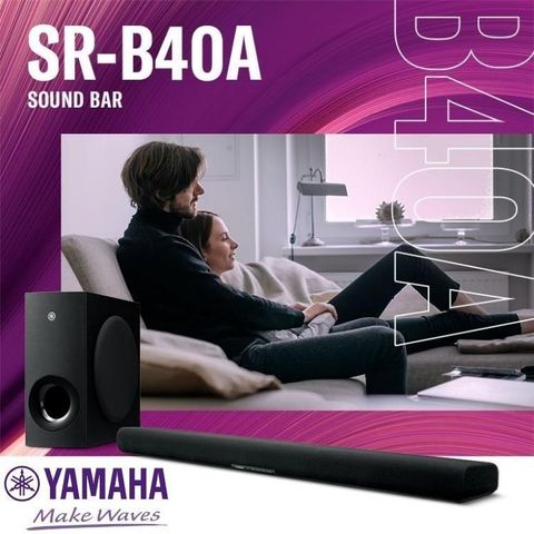 YAMAHA 山葉 Dolby Atmos 劇院音響含重低音 SR-B40A