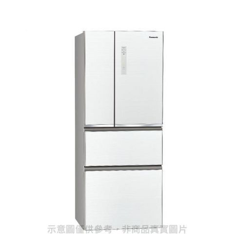 【南紡購物中心】 Panasonic國際牌【NR-D501XGS-W】500公升四門變頻玻璃冰箱翡翠白
