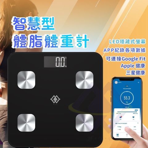 【南紡購物中心】 慧型體脂體重計