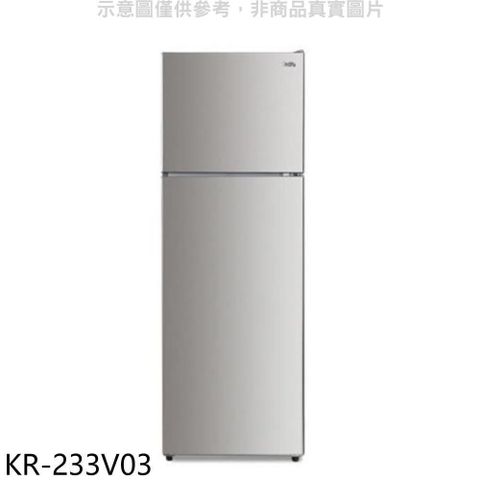 【南紡購物中心】 歌林【KR-233V03】326公生雙門變頻冰箱冰箱