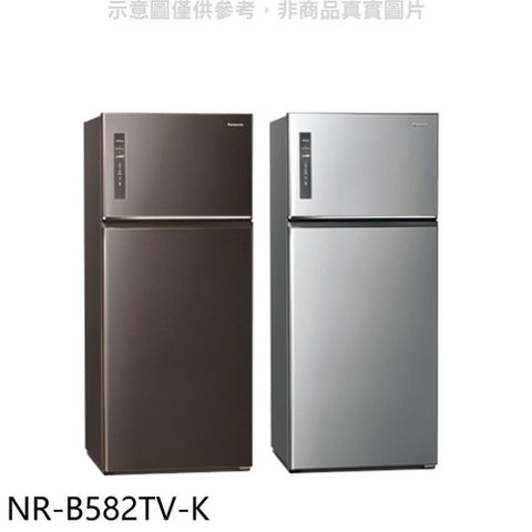 【南紡購物中心】 Panasonic國際牌【NR-B582TV-K】580公升雙門變頻冰箱