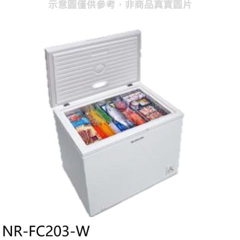 【南紡購物中心】 Panasonic國際牌【NR-FC203-W】200公升臥式冷凍櫃(含標準安裝)