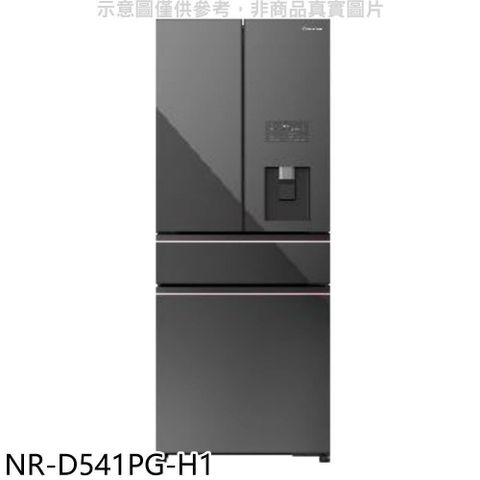 【南紡購物中心】 Panasonic國際牌【NR-D541PG-H1】540公升四門變頻極致灰冰箱(含標準安裝