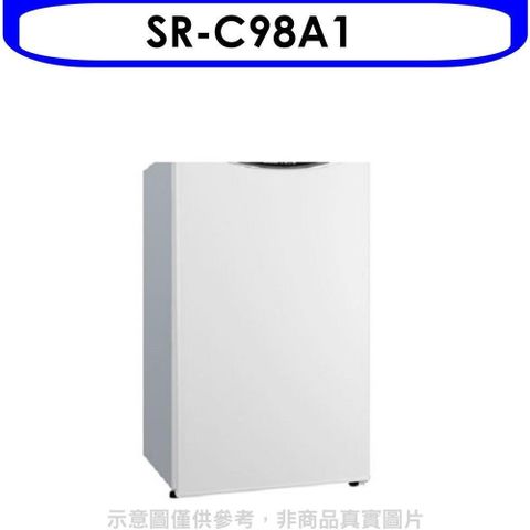 【南紡購物中心】 台灣三洋SANLUX【SR-C98A1】單門98L冰箱