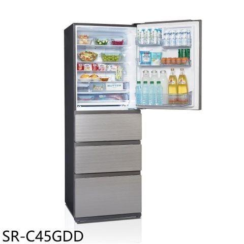 【南紡購物中心】 聲寶【SR-C45GDD】450公升四門變頻冰箱(含標準安裝