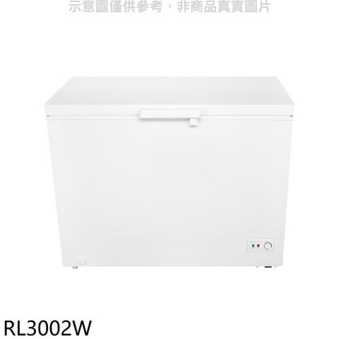 【南紡購物中心】 東元【RL3002W】300公升上掀式臥式冷凍櫃(含標準安裝