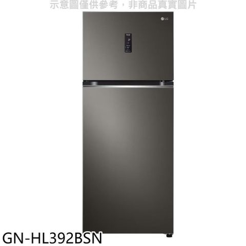 【南紡購物中心】 LG樂金【GN-HL392BSN】395公升與雙門變頻冰箱(含標準安裝