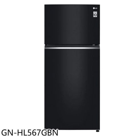 【南紡購物中心】 LG樂金【GN-HL567GBN】525公升雙門變頻鏡面曜石黑冰箱(含標準安裝