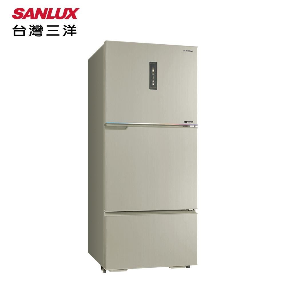 SANLUX 台灣三洋 606L《變頻-三門》冰箱SR-V610C