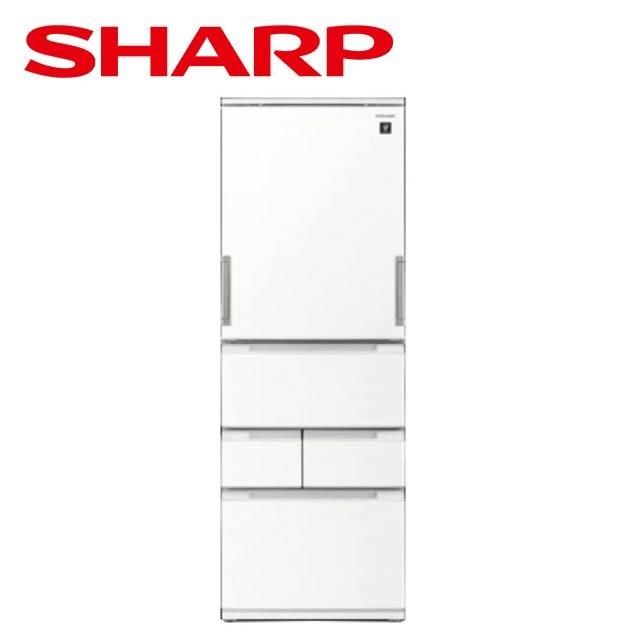 SHARP 夏普 504L《變頻-五門》左右開任意門冰箱〈雅典白〉SJ-MW51KT-W