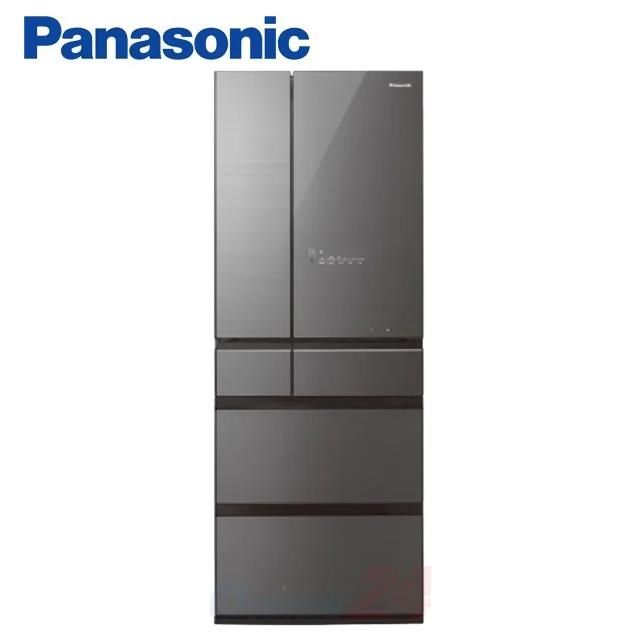 Panasonic 國際牌 600L《變頻-六門》玻璃電冰箱NR-F609HX-S1(雲霧灰)