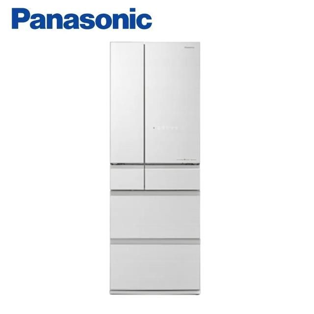 Panasonic 國際牌 520L《變頻-六門》玻璃電冰箱NR-F529HX-W1(翡翠白)